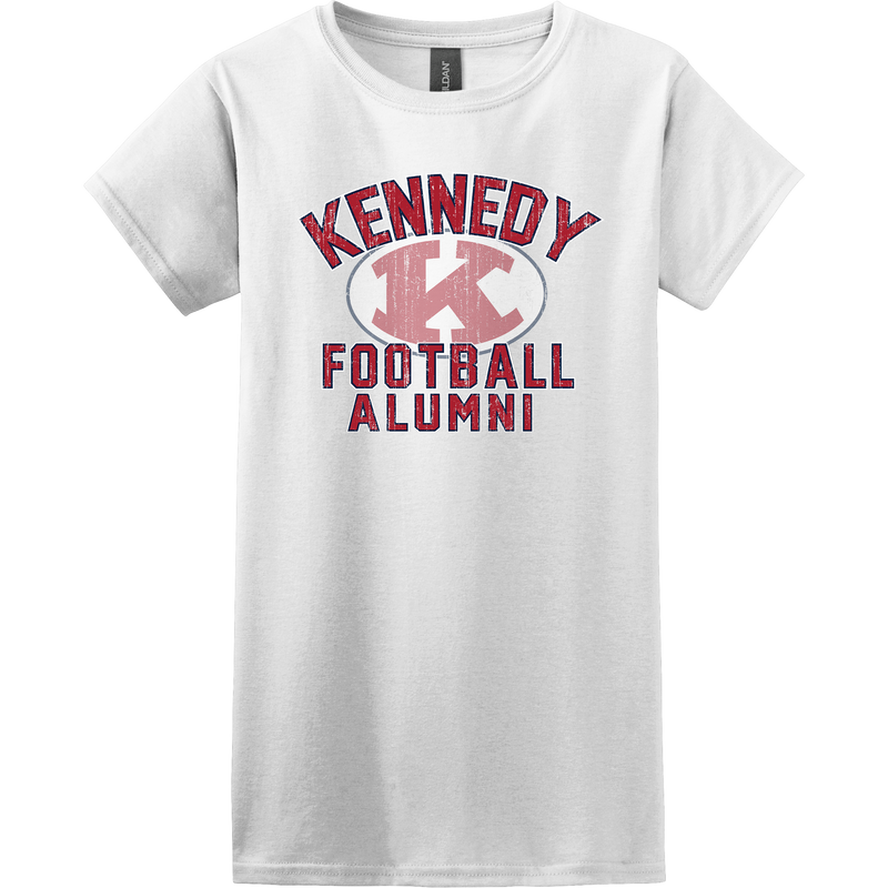 JFK Knights Football Alumni Softstyle Ladies' T-Shirt