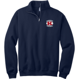 JFK Knights Football NuBlend 1/4-Zip Cadet Collar Sweatshirt