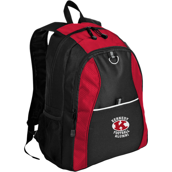 JFK Knights Football Alumni Contrast Honeycomb Backpack